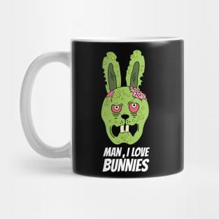 Real man love bunnies Mug